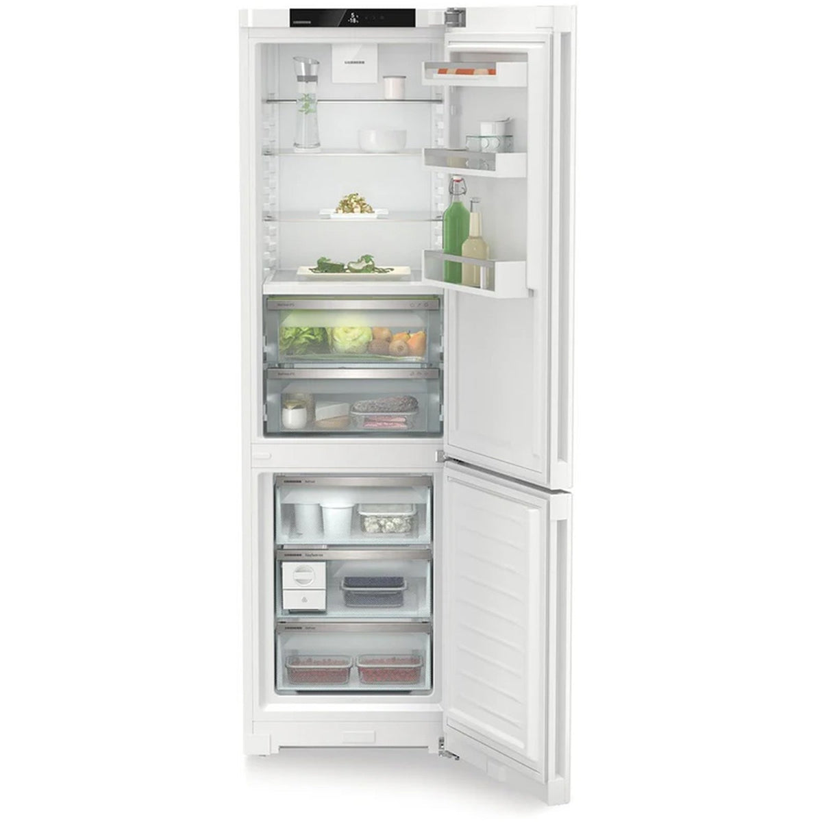 Liebherr Plus CBNC5723 60cm BioFresh No Frost Fridge Freezer White