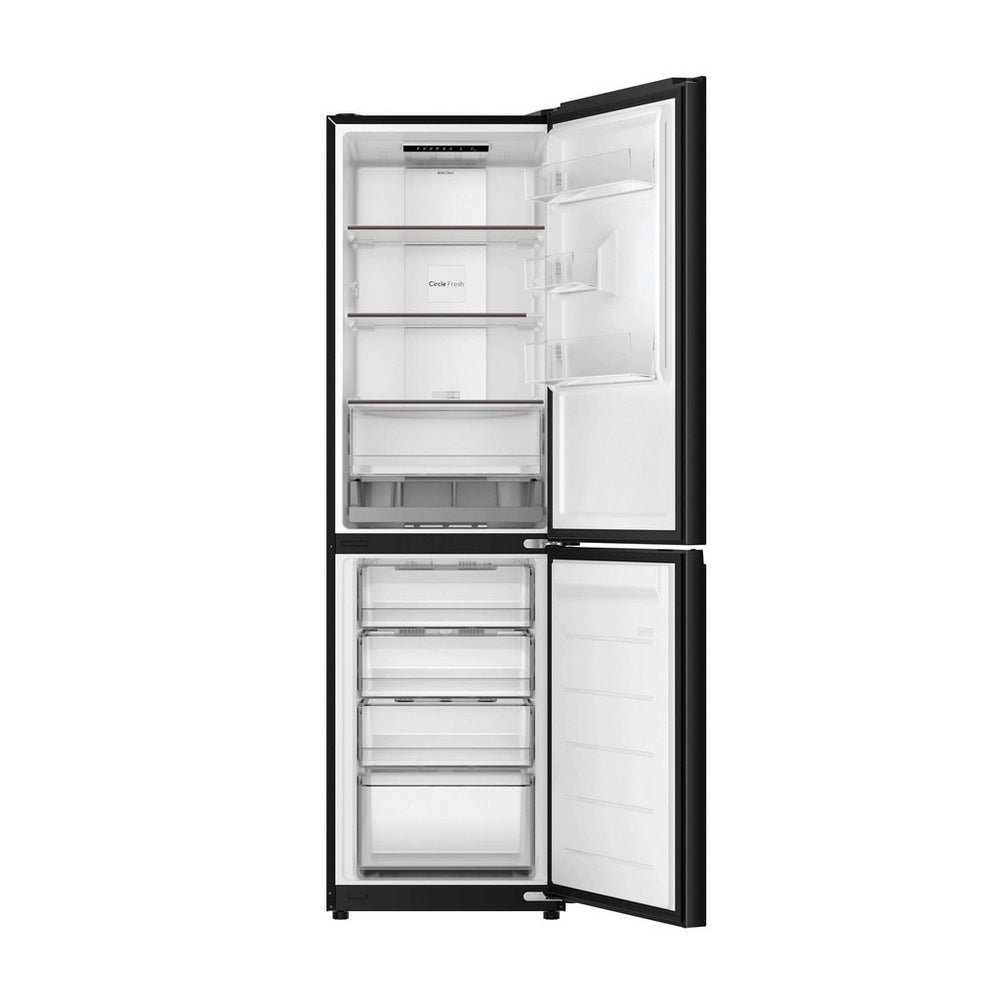 Hoover H-Combi 300 HONCQ3T518ENTK 185cm 50/50 Freestanding Total No Frost Fridge Freezer Black