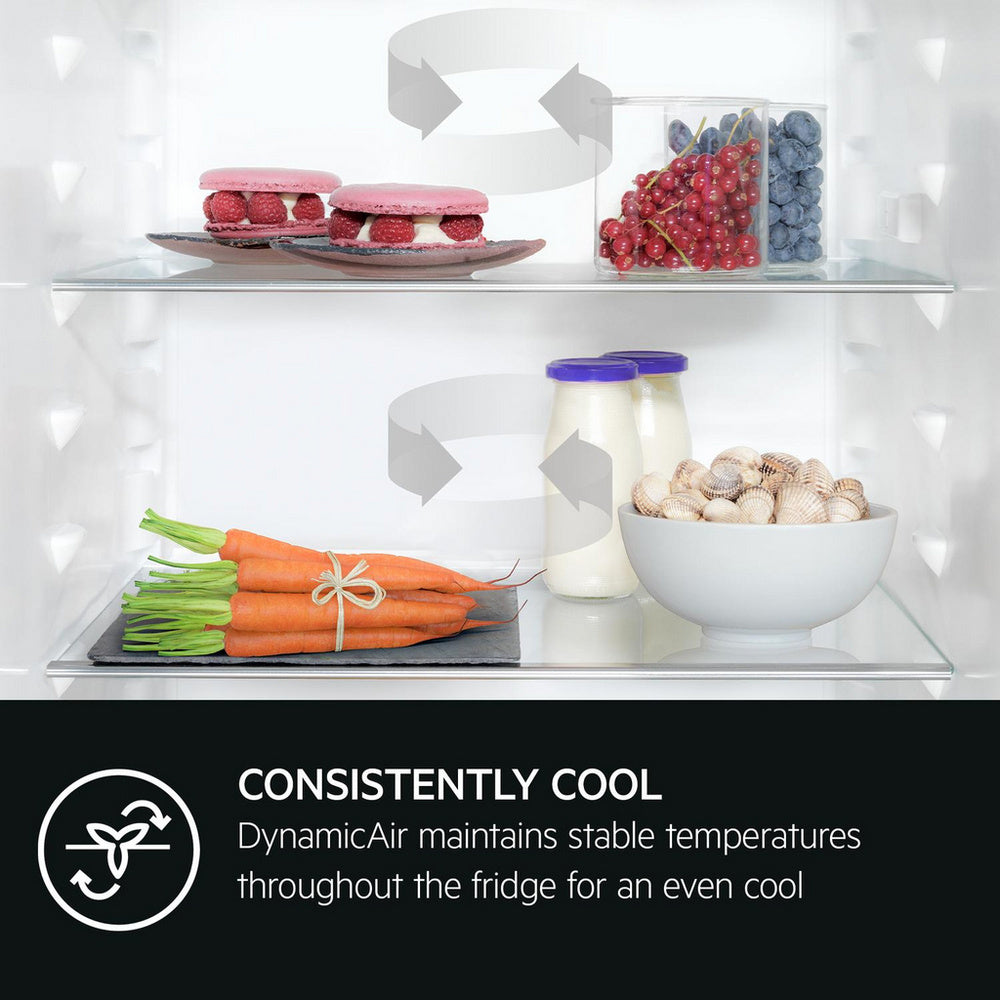 AEG Series 7000 NSC7T185ES GreenZone Built In Frost Free Fridge Freezer