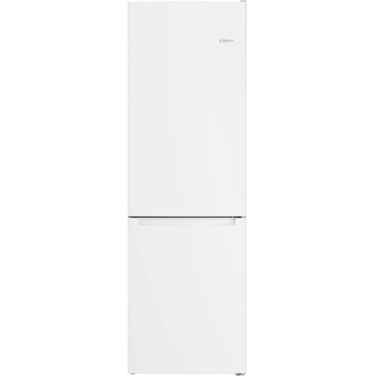 Bosch Series 2 KGN36NWEAG 186cm Freestanding Frost Free Fridge Freezer White - E Rated