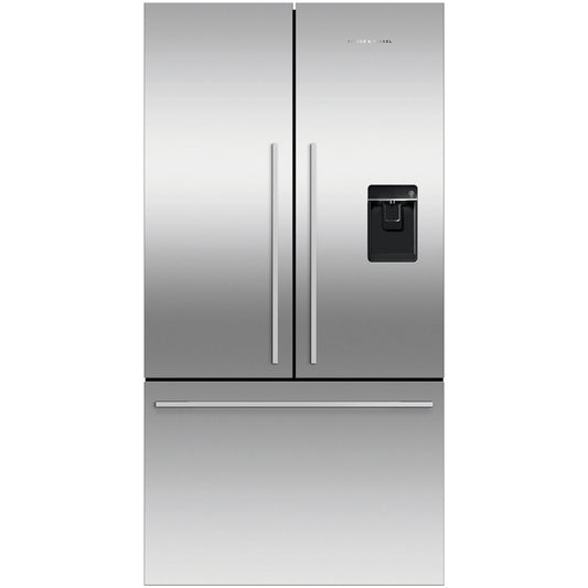 Fisher And Paykel RF540ADUX6 Series 7 Freestanding Plumbed-In American Fridge Freezer Stainless Steel