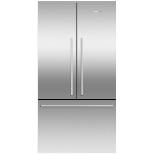 Fisher And Paykel RF610ADJX7 Series 7 Freestanding Plumbed-In American Fridge Freezer Stainless Steel