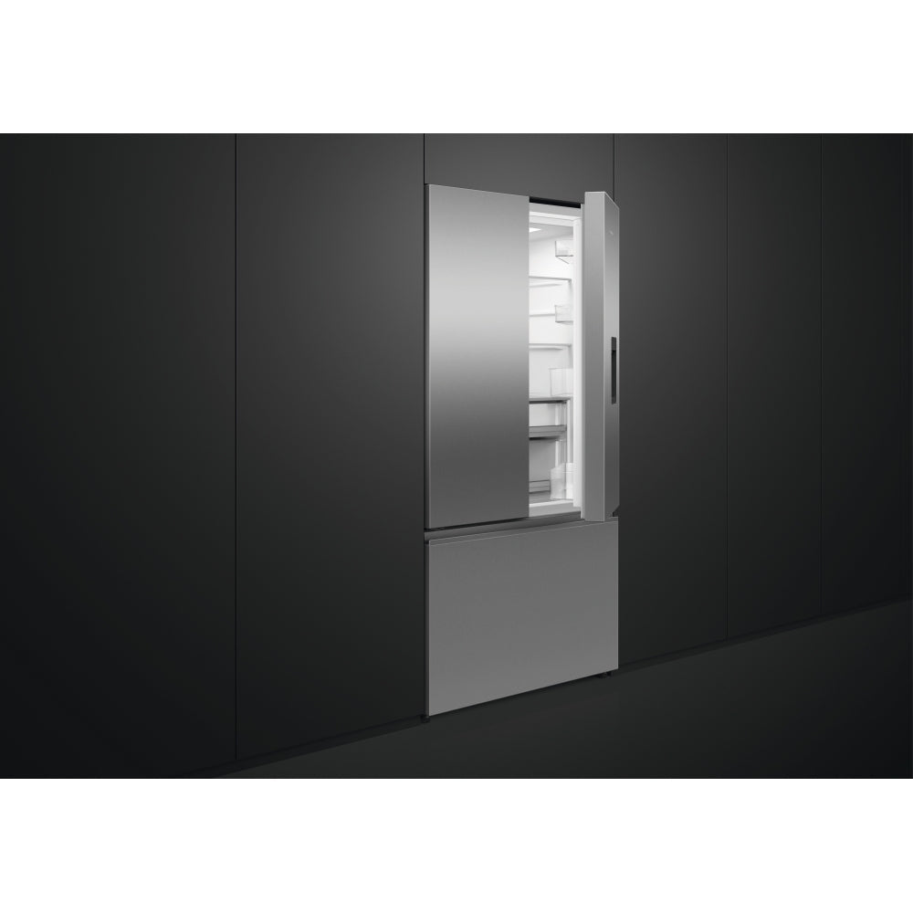 Fisher & Paykel RF505ANUX1 Series 7 Freestanding Plumbed-In American Fridge Freezer - Stainless Steel - E Rated