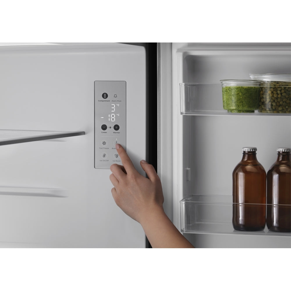 Fisher & Paykel RF505ANUX1 Series 7 Freestanding Plumbed-In American Fridge Freezer - Stainless Steel - E Rated