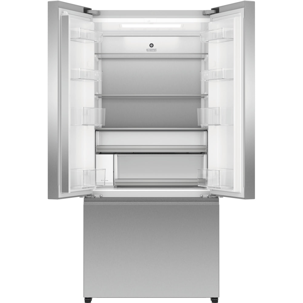 Fisher & Paykel RF505ANUX1 Series 7 Freestanding Plumbed-In American Fridge Freezer - Stainless Steel - E Rated