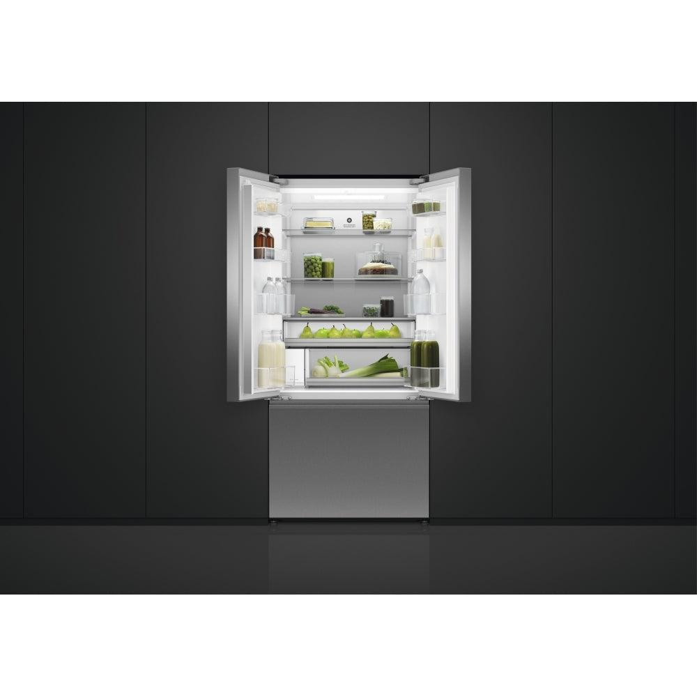 Fisher & Paykel RF505ANUX1 Series 7 Freestanding Plumbed-In American Fridge Freezer - Stainless Steel - E Rated