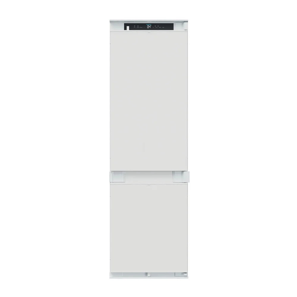 Haier HBQW5518EK-UK 177cm 70/30 Integrated Total No Frost Fridge Freezer with Sliding Door Hinge White - E Rated