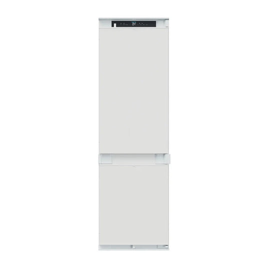 Haier HBQW5518EK-UK 177cm 70/30 Integrated Total No Frost Fridge Freezer with Sliding Door Hinge White - E Rated