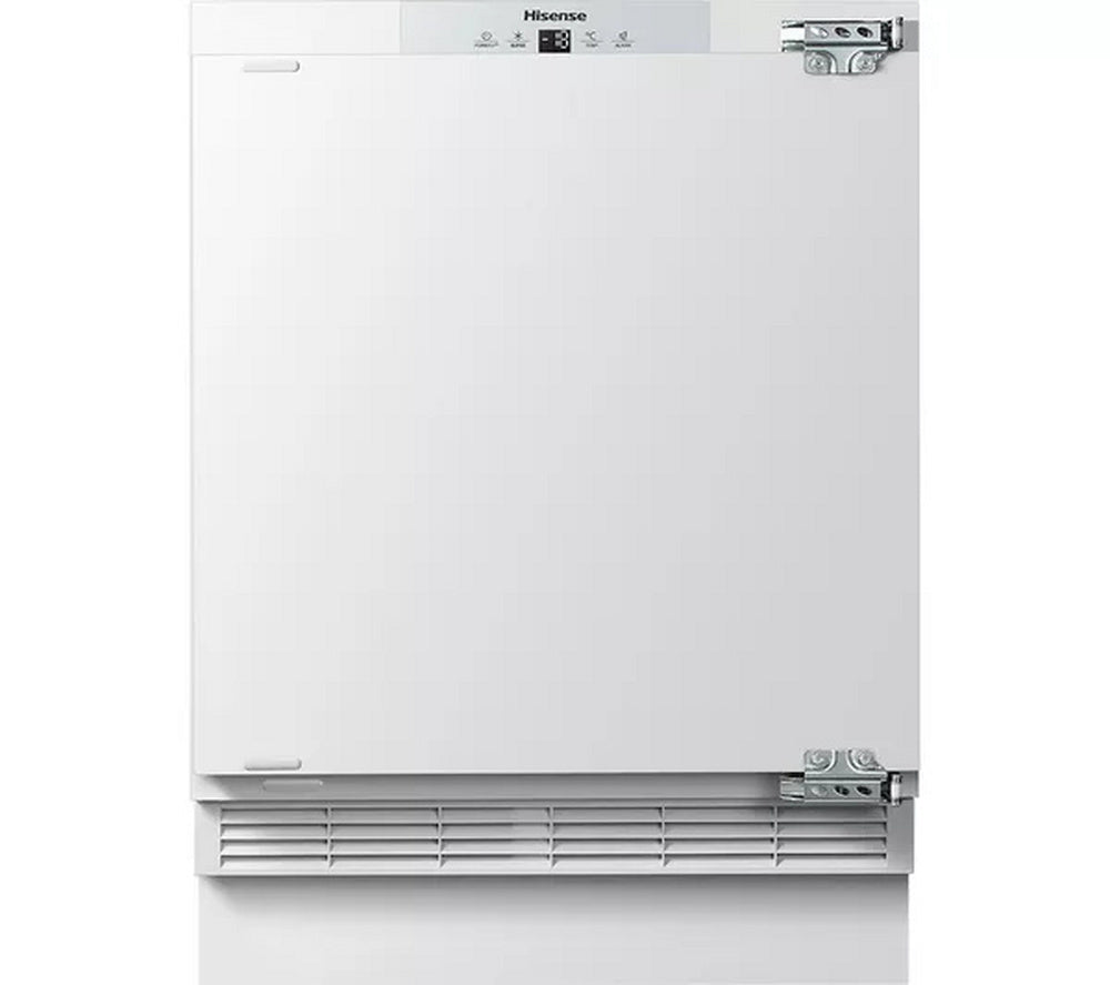Hisense FUV124D4AWE Integrated Under Counter Freezer with Fixed Door Fixing Kit