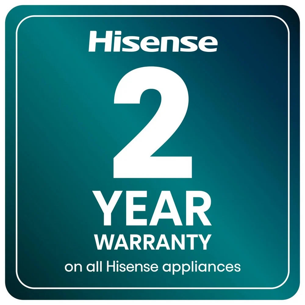 Hisense RB327N4ABD Fridge Freezer Frost Free Freestanding 50/50 182cm Tall 256L - Black