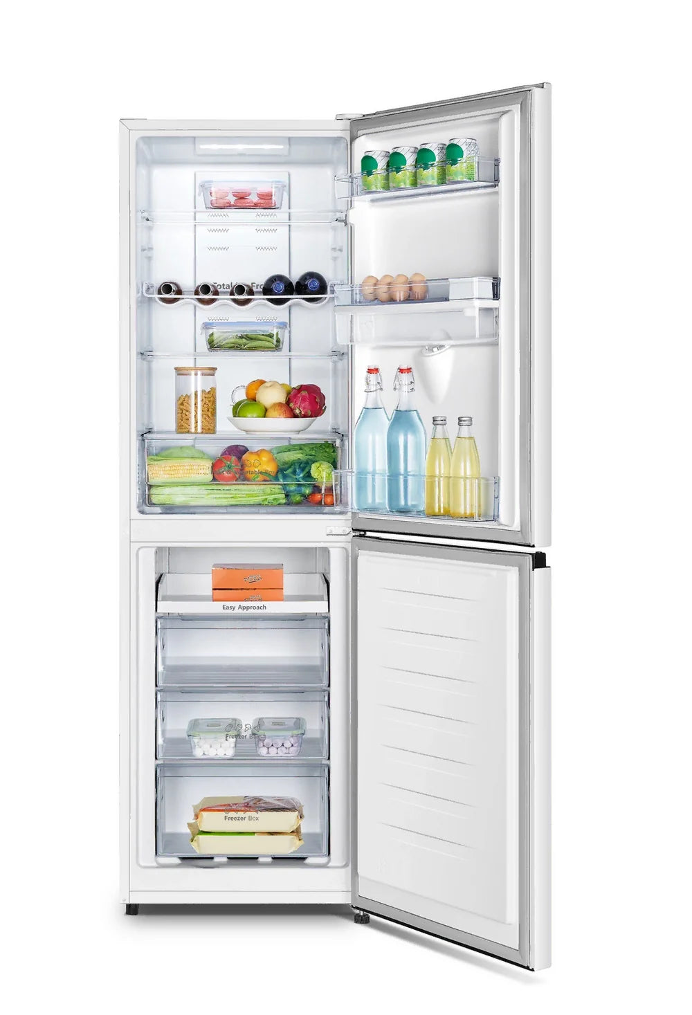 Hisense RB327N4WWE 50/50 Total No Frost Fridge Freezer White - E Rated