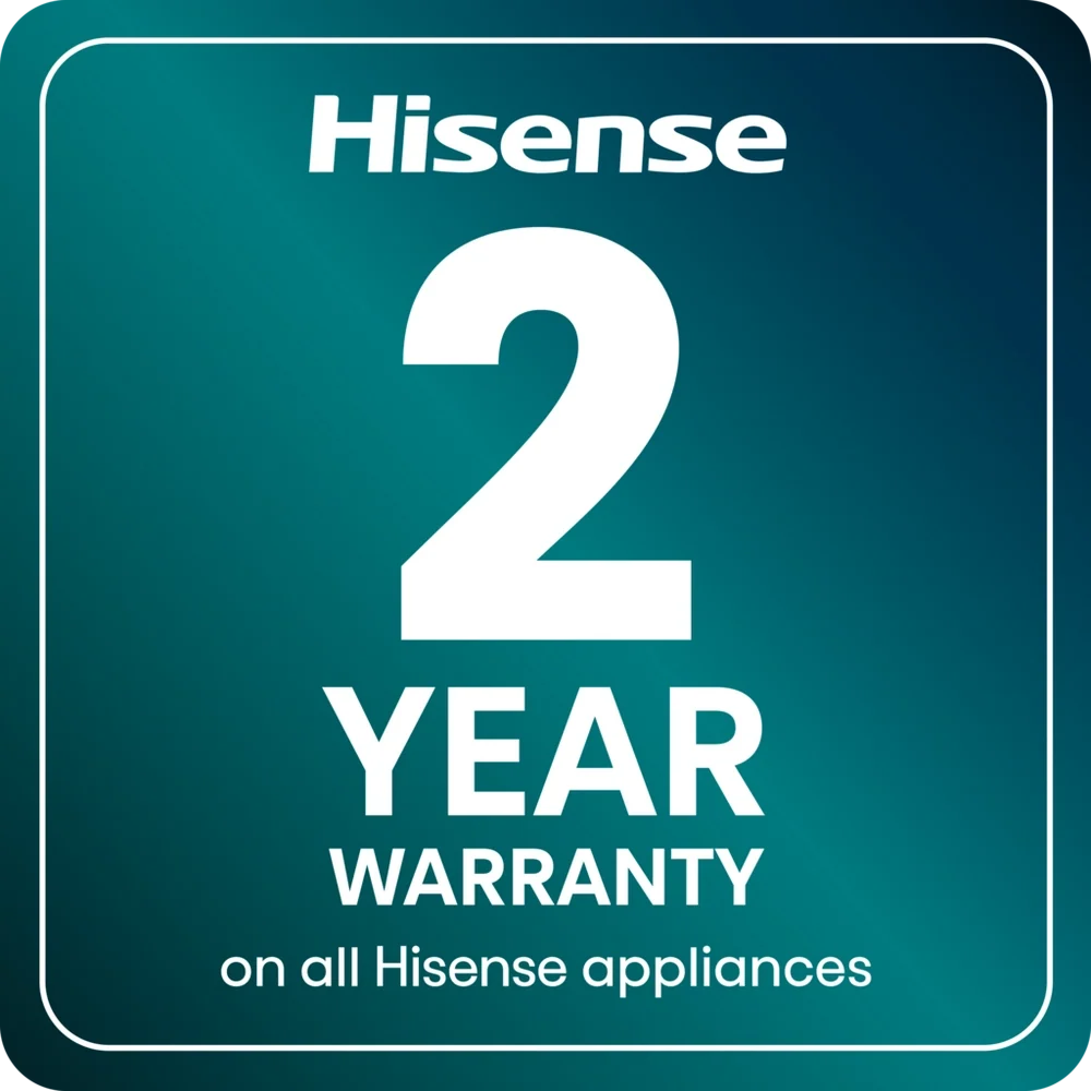 Hisense RB395N4BCE 60/40 Total No Frost Fridge Freezer Stainless Steel - E Rated
