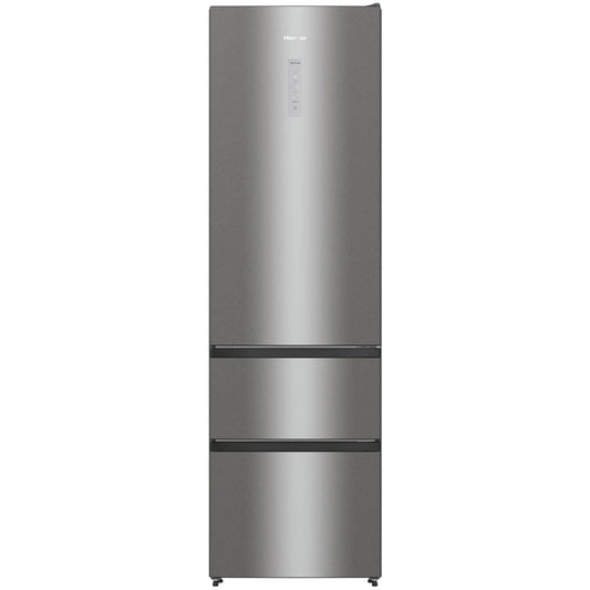 Hisense RM469N4ACDUK Freestanding Frost Free Fridge Freezer Stainless Steel