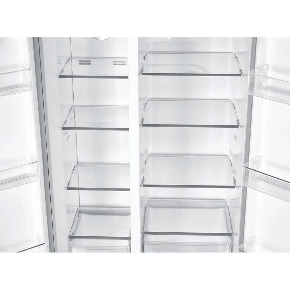 Hoover H-FRIDGE 500 HHSBSO-6174XK-1 Frost Free American Fridge Freezer Stainless Steel