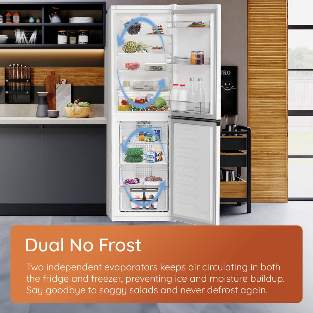 Hotpoint HPG2 6513 XK5E Dual No Frost 510L American Fridge Freezer with VitalCare Inox HPG26513XK5E