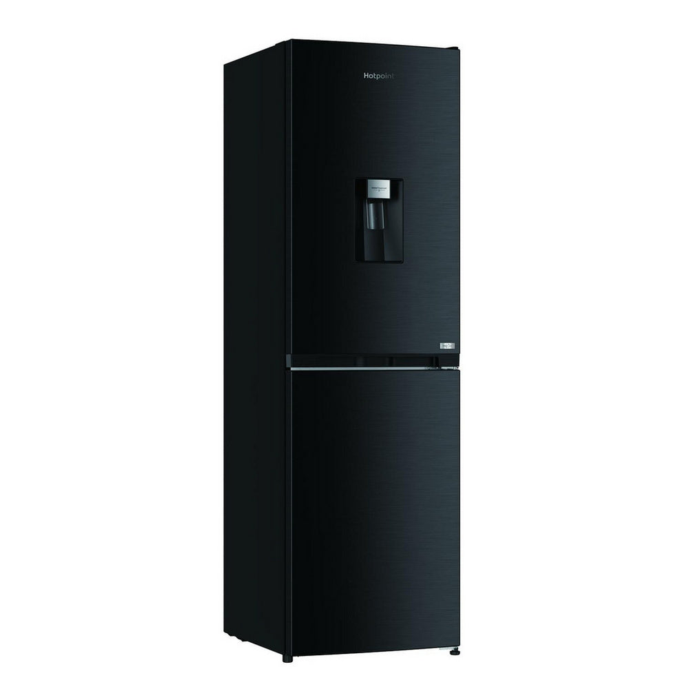 Hotpoint HPKF3241WXR4UK 50/50 Freestanding Total No Frost Fridge Freezer with VitalCare Black Steel
