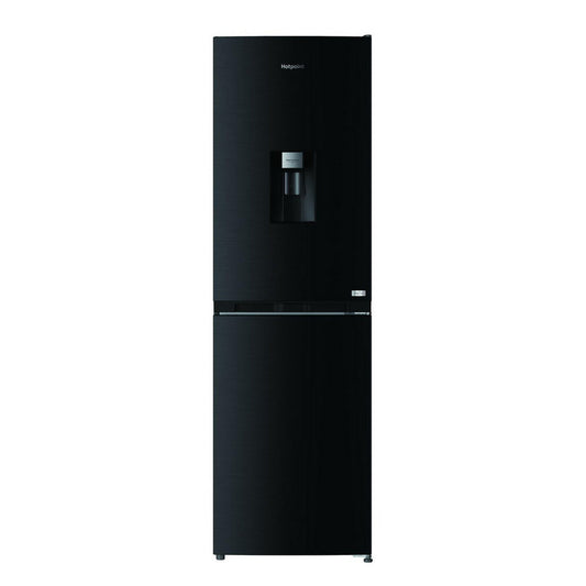 Hotpoint HPKF3241WXR4UK 50/50 Freestanding Total No Frost Fridge Freezer with VitalCare Black Steel