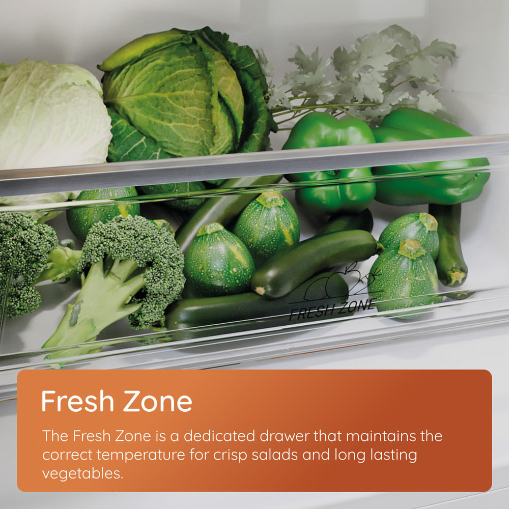 Hotpoint HPKH 1261 S4UK Freestanding No Frost 50/50 Fridge Freezer Silver HPKH1261S4UK