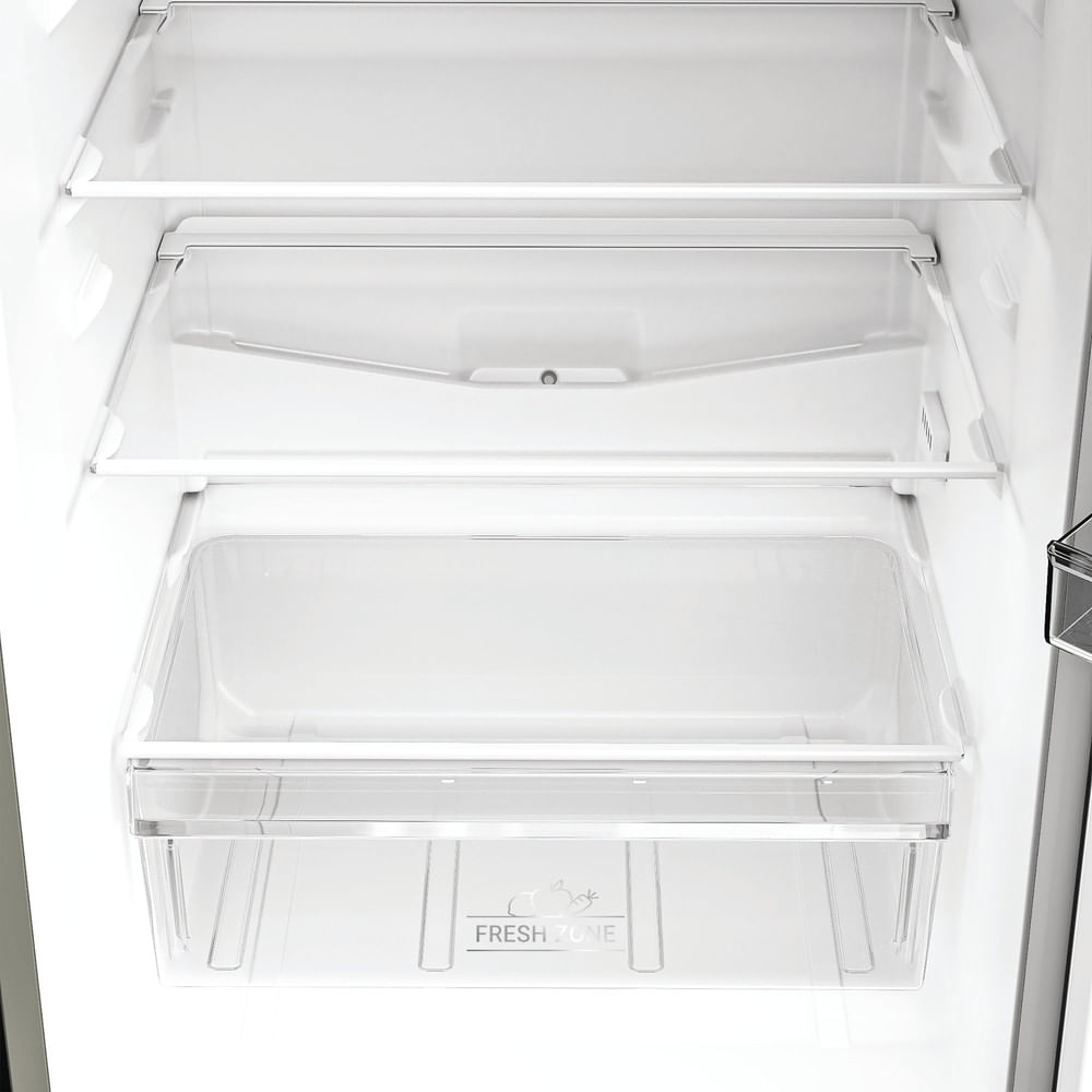 Hotpoint HPKH 1261W S4UK Freestanding No Frost 50/50 Fridge Freezer with Water Dispenser Silver HPKH1261WS4UK
