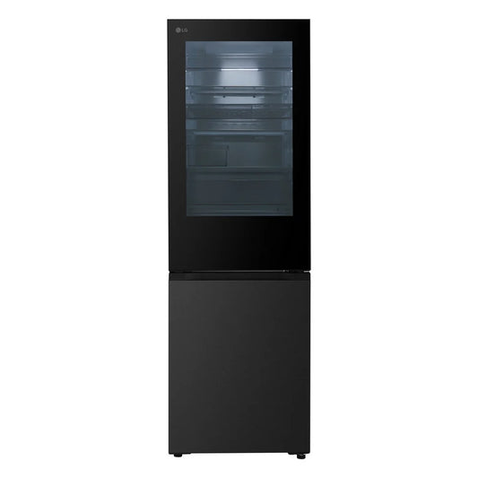 LG GBGS514CEV Fit & Max Total No Frost Freestanding Fridge Freezer 60/40 Black - C Rated