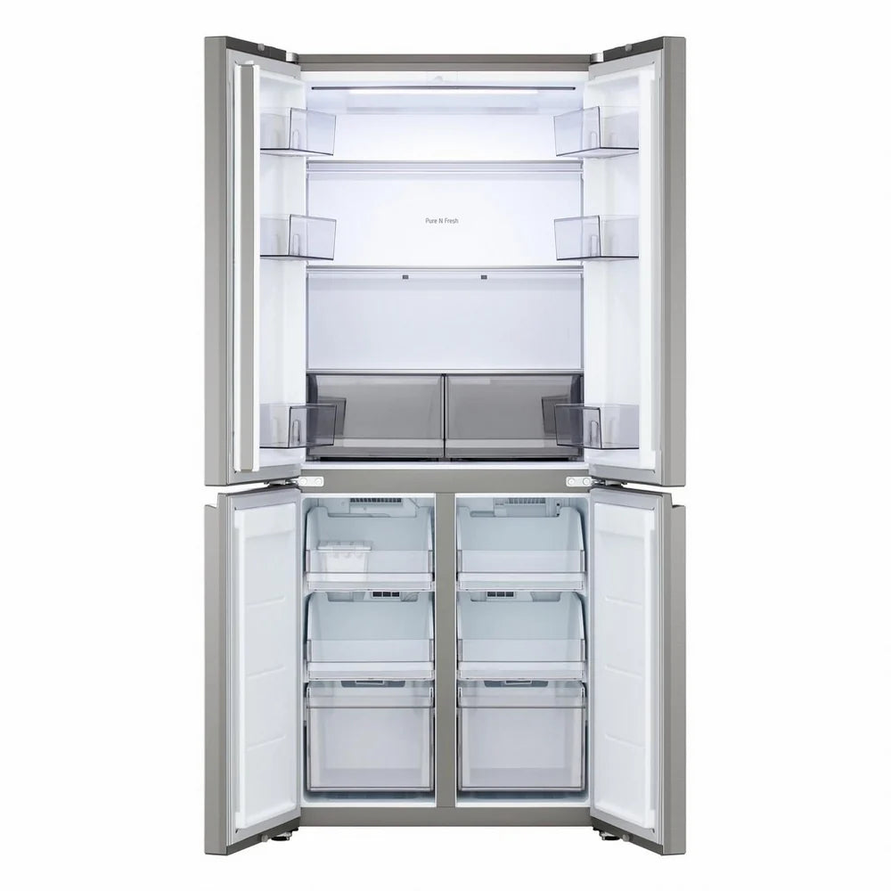 LG GMBS30SEPY Wifi Connected Non-Plumbed Frost Free Multi-door American Fridge Freezer Silver - E Rated