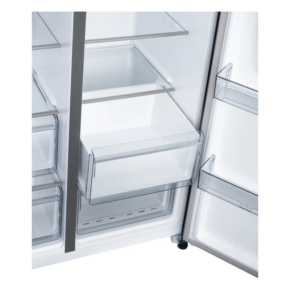 LG GSFC31PYPE Frost Free American Fridge Freezer with Non Plumbed Water Dispenser - Prime Silver