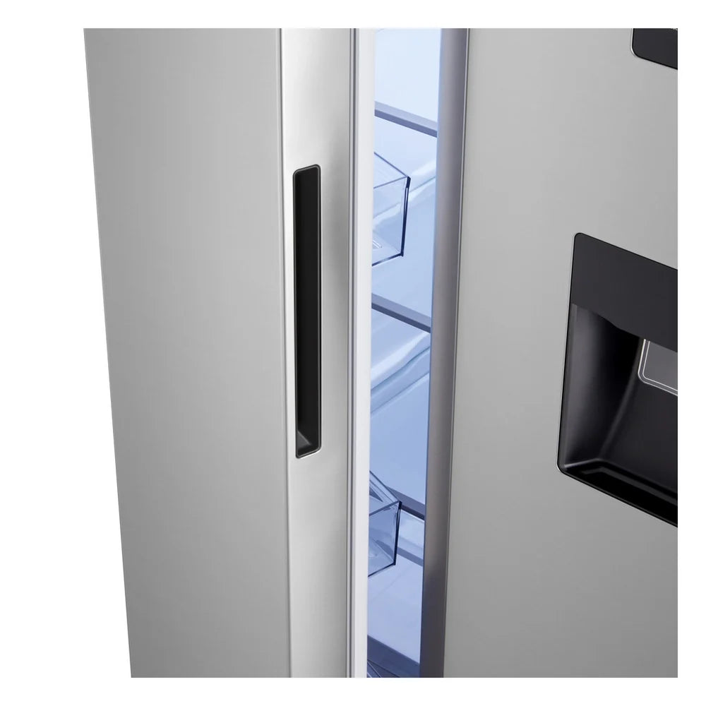 LG GSFC31PYPE Frost Free American Fridge Freezer with Non Plumbed Water Dispenser - Prime Silver