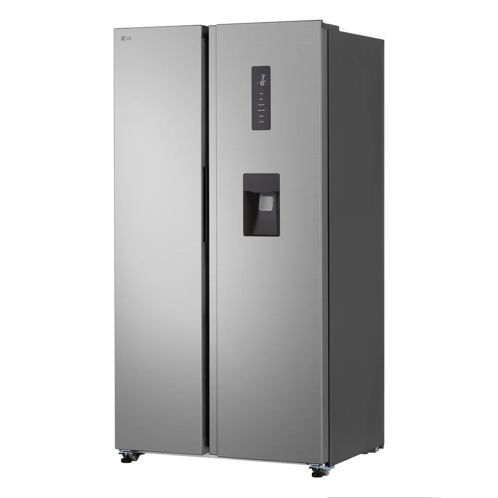 LG GSFC31PYPE Frost Free American Fridge Freezer with Non Plumbed Water Dispenser - Prime Silver