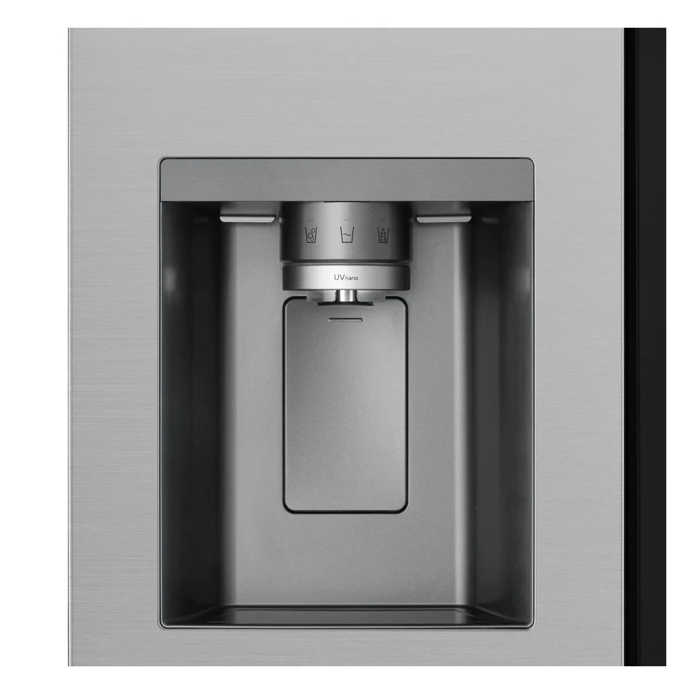 LG GSXE81PYBE 628L InstaView with Ice and Water Non-Plumbed American Fridge Freezer - Silver