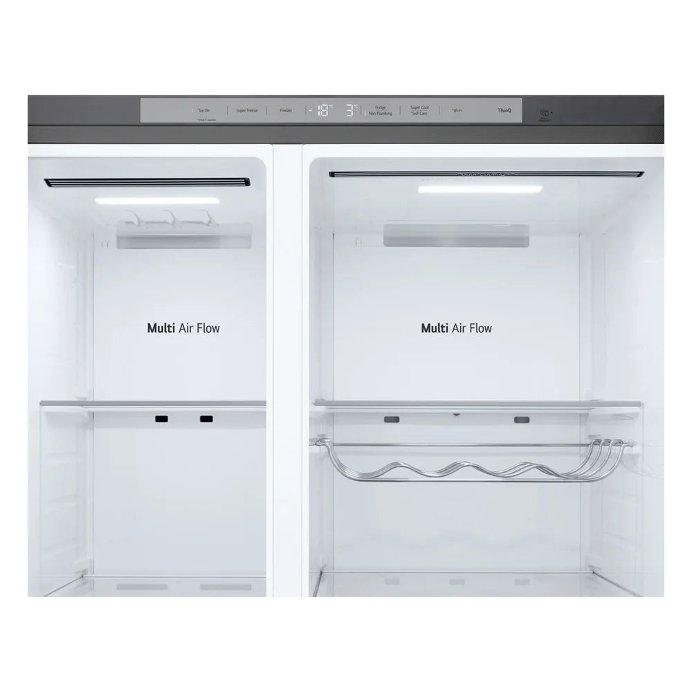 LG GSXE81PYBE 628L InstaView with Ice and Water Non-Plumbed American Fridge Freezer - Silver