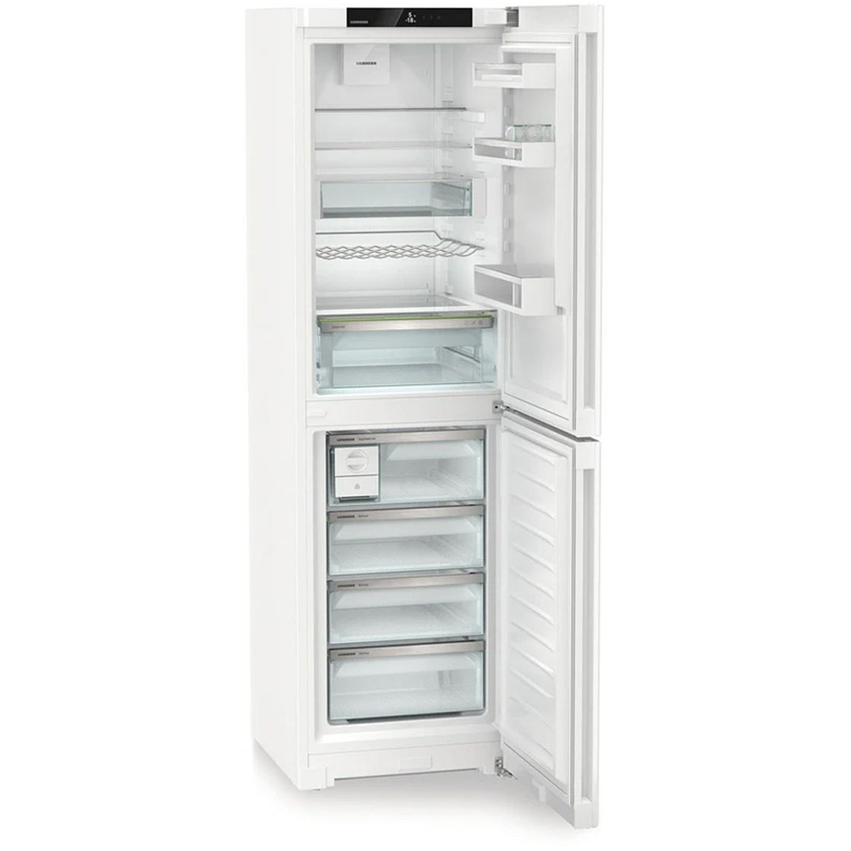 Liebherr Plus CNC5724 60cm Easy Fresh No Frost Fridge Freezer White