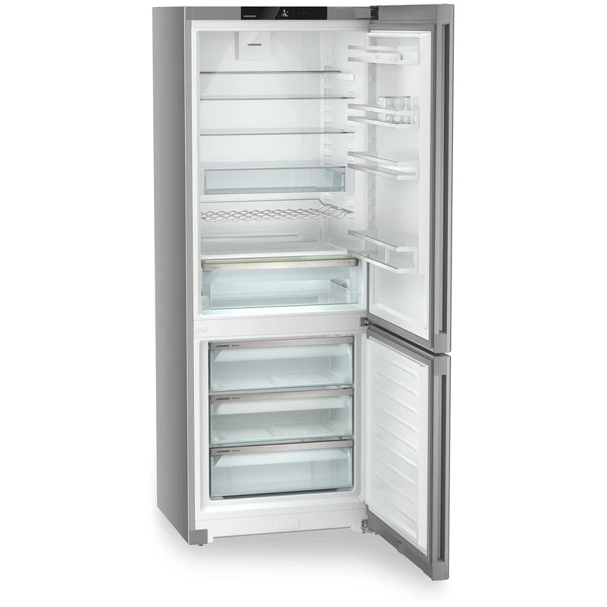 Liebherr Plus CNSFA7723 No Frost Easy Fresh Fridge Freezer Silver