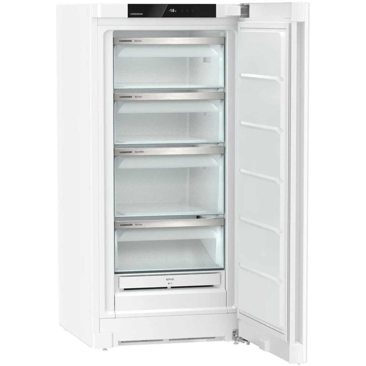 Liebherr Plus FND4224 60cm 160L Upright Tall Freestanding Freezer White