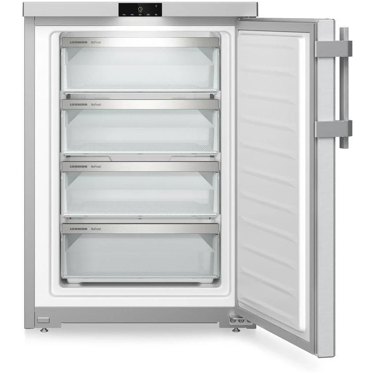 Liebherr Plus FNSDDI1624 60cm No Frost Under Counter Freestanding Freezer Stainless Steel