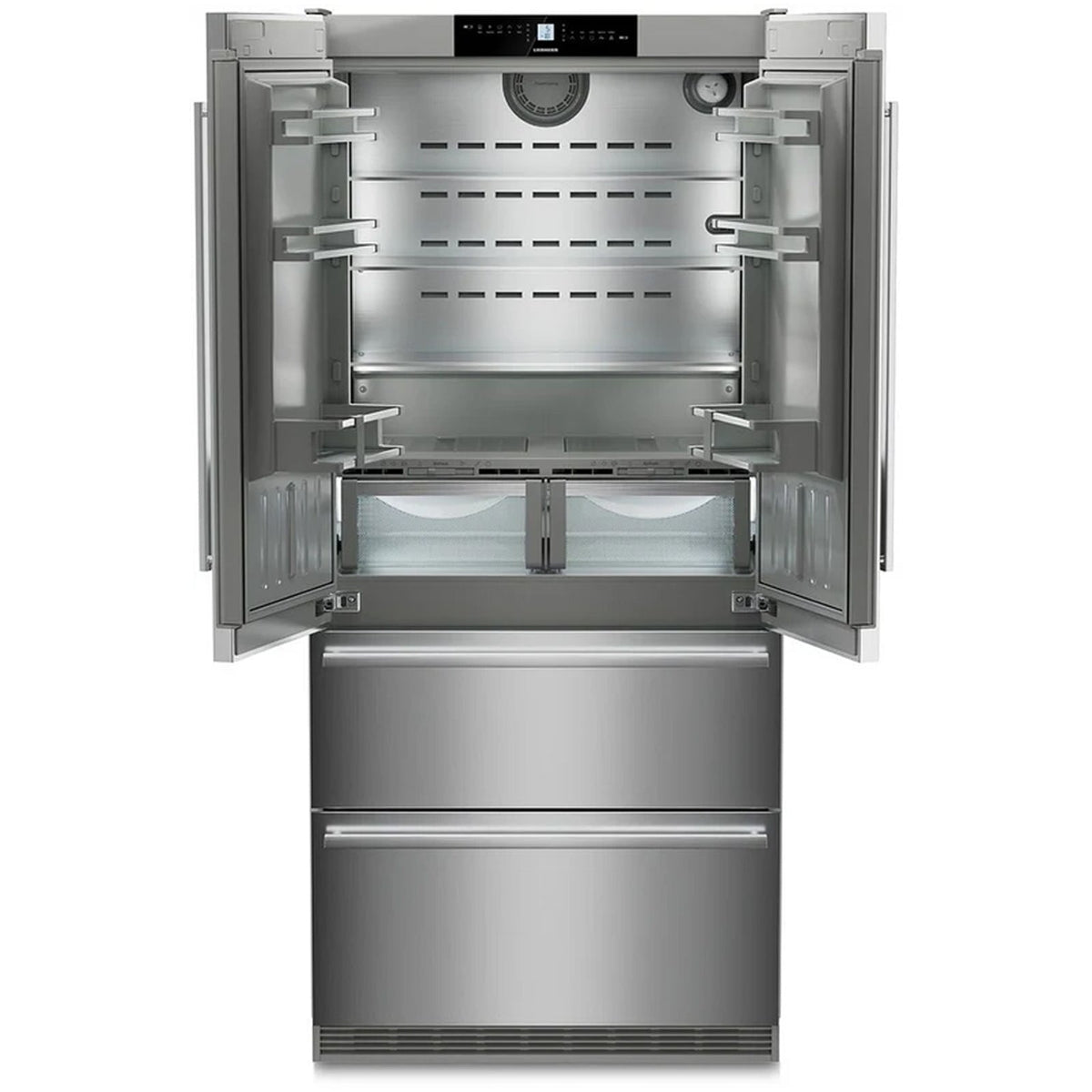 Liebherr Premium Plus CBNSTE8872 BioFresh No Frost American Fridge Freezer Stainless Steel