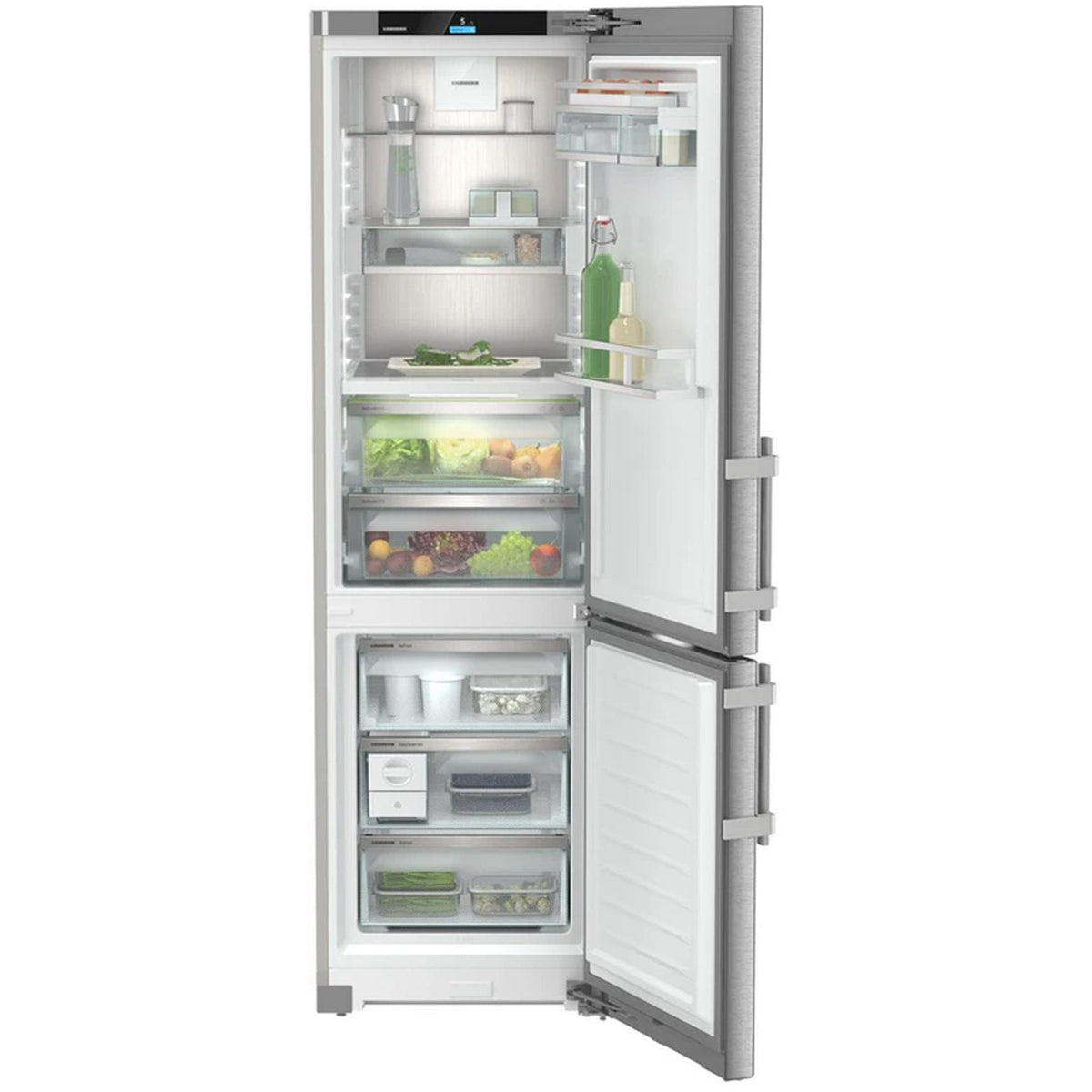 Liebherr Prime CBNSDA575I 60cm Bio Fresh No Frost Fridge Freezer Stainless Steel