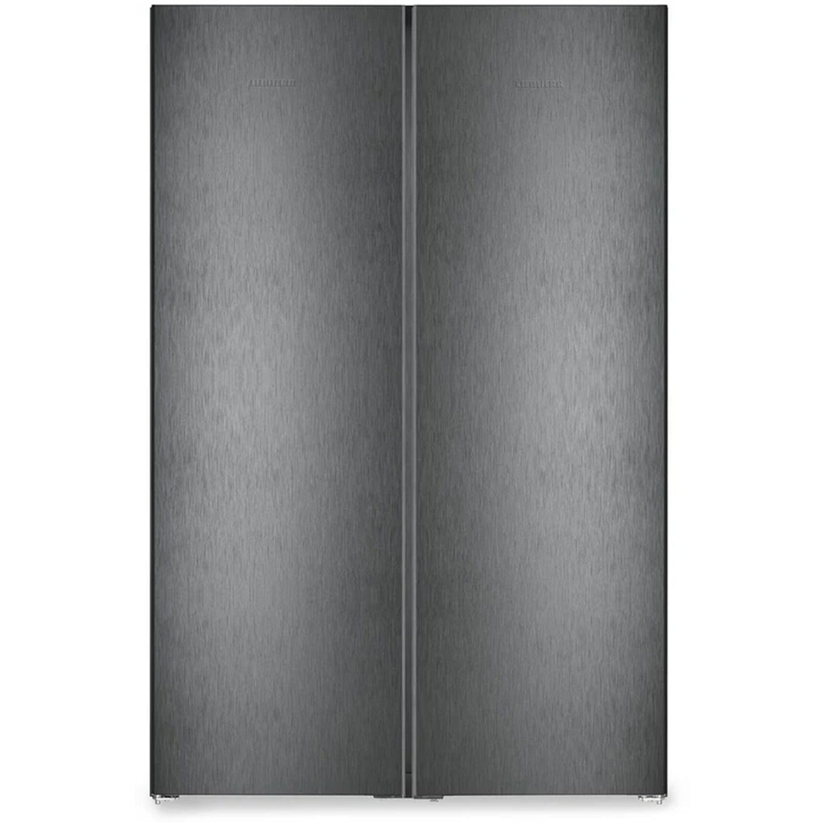 Liebherr XRFBD5220 677L Freestanding No Frost Black Side by Side Fridge Freezer in Black Steel