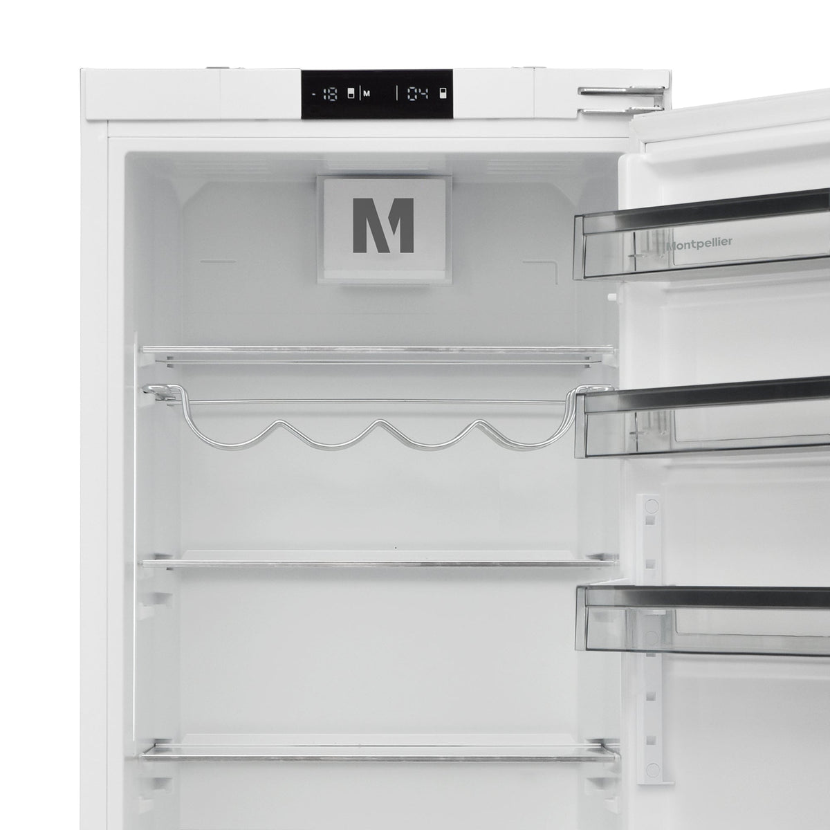 Montpellier MIFF730FF Integrated 70/30 Frost Free Fridge Freezer - Sliding Hinge