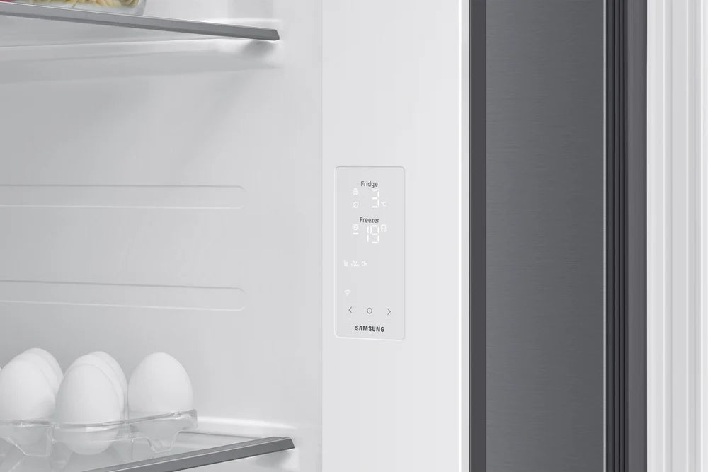 Samsung RS70F66KCTEU Series 7 Bespoke AI Plumbed-In American Fridge Freezer Silver - C Rated